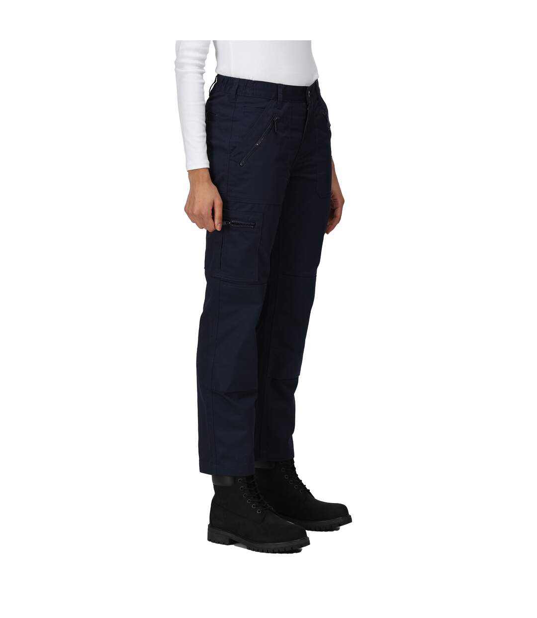 Pantalon Pro Action Femme Bleu Marine Regatta Professional-2