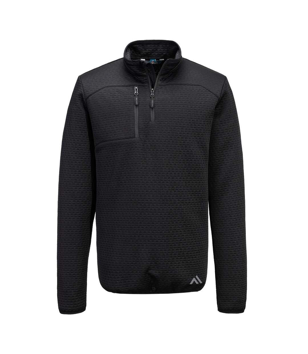Sweat Motif/style Texturé Kx3 Homme Noir Portwest-1
