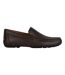 Mocassins u kosmopolis homme marron foncé Geox