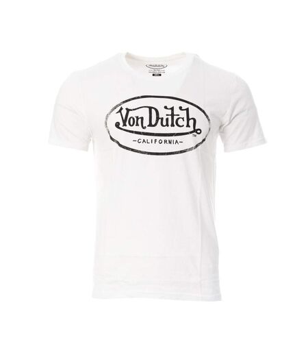 T-shirt Blanc Homme Von Dutch OG2 - 3XL