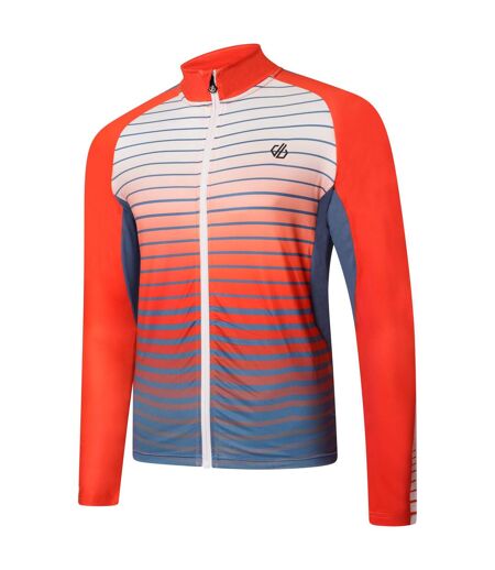 Dare 2B Mens AEP Virtuous Underlined Long-Sleeved Cycling Jersey (Bleu Stellaire) - UTRG7023