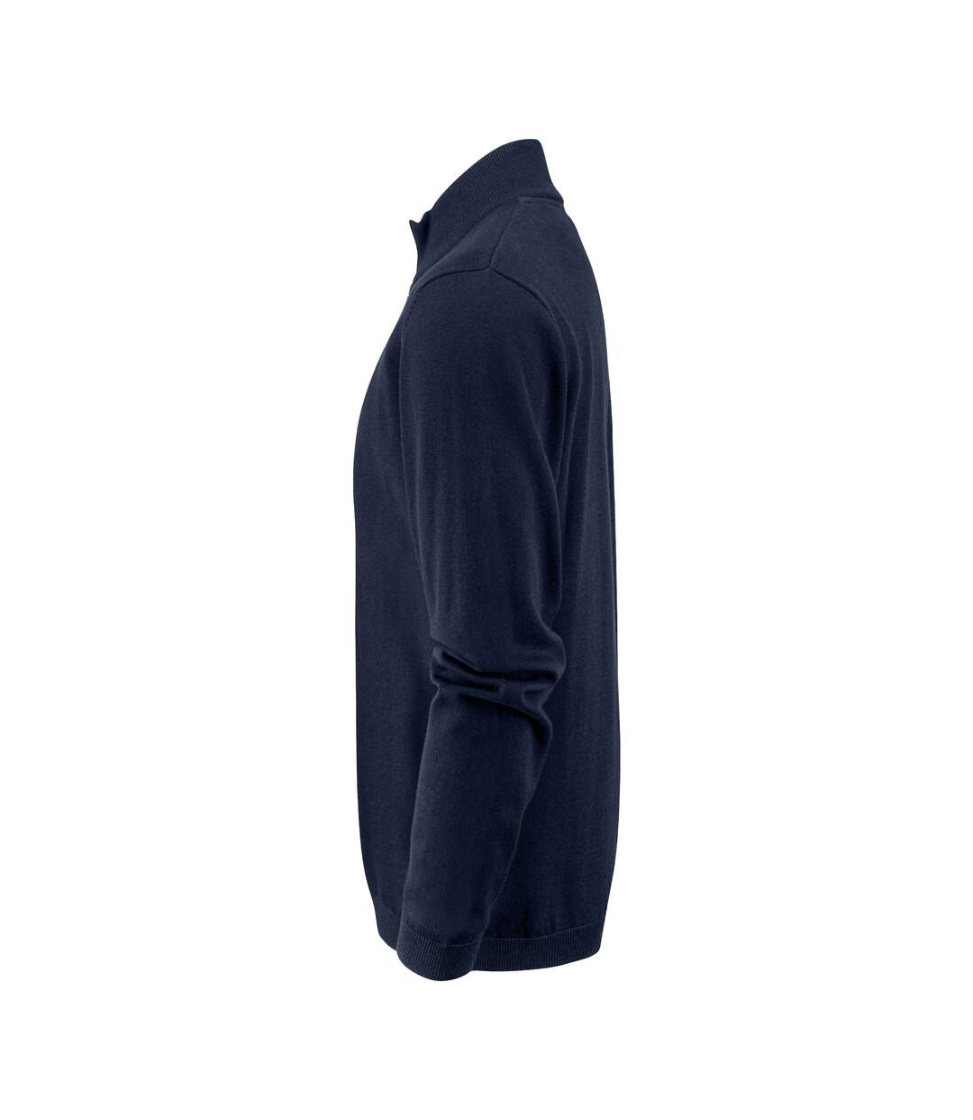 Mens Ashland Knitted Cardigan Navy James Harvest-3