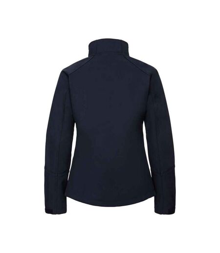 Womens/ladies bionic soft shell jacket french navy Russell