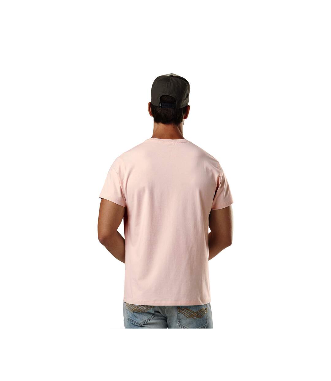 T-shirt homme col rond stretch avec logo Life Vondutch-2