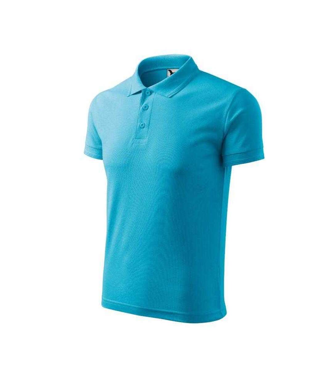 Polo Homme Bleu Atoll Malfini-3