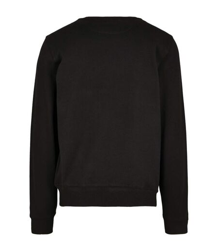 Build Your Brand Mens Premium Crew Neck Sweater (Black) - UTRW7648