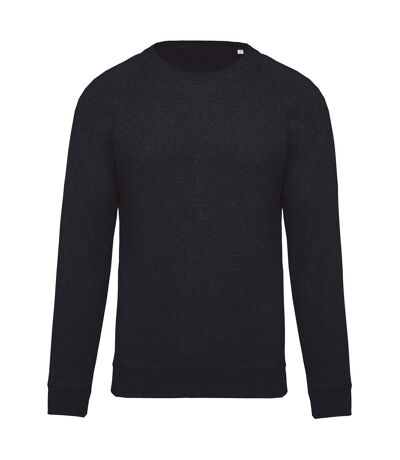 Sweat homme bleu marine chiné Kariban