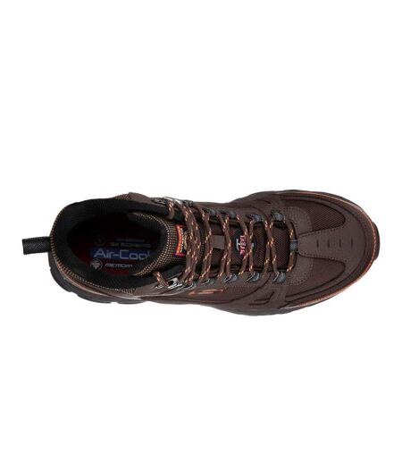 Skechers Mens Ledom Safety Boots (Dark Brown) - UTFS7767