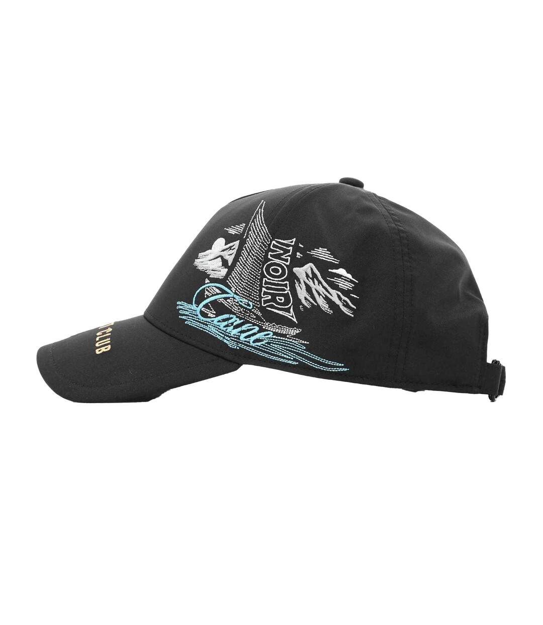 Casquette Trucker Yacht Club Homme Bleu Noir Societe Noir-3