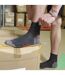 Mens Ultimate Cotton Quarter Length Short Work Socks-5