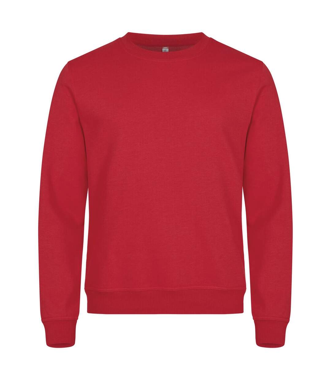 Unisex Adult Miami Round Neck Sweatshirt Red Clique-1