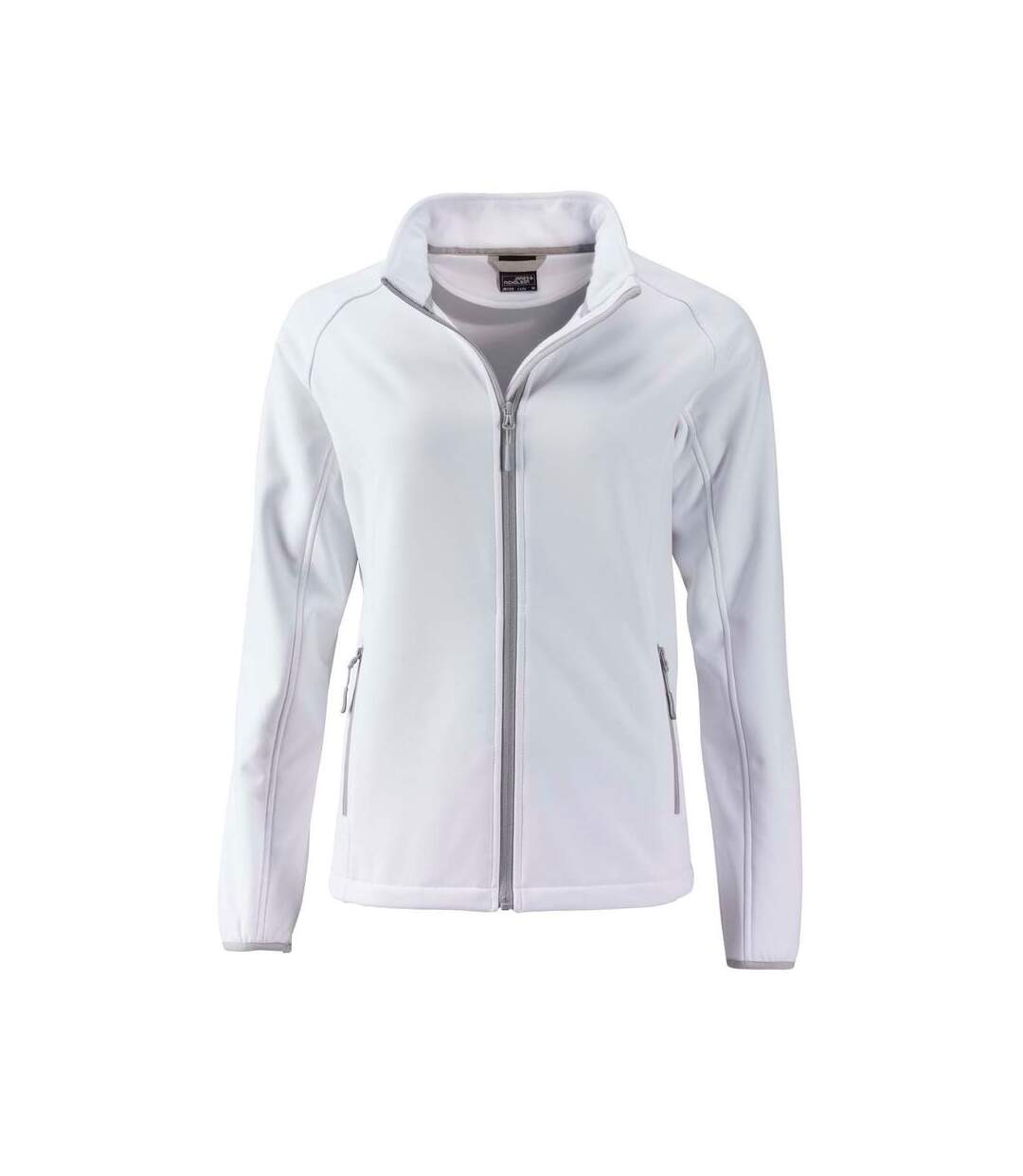 Veste softshell coupe-vent déperlante femme JN1129 - blanc-1