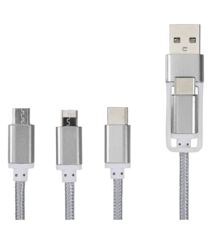 Bullet Versatile USB Cable (Gray) (One Size) - UTPF3656