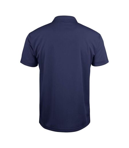 Polo Basic Active Adulte Bleu Marine Foncé Clique