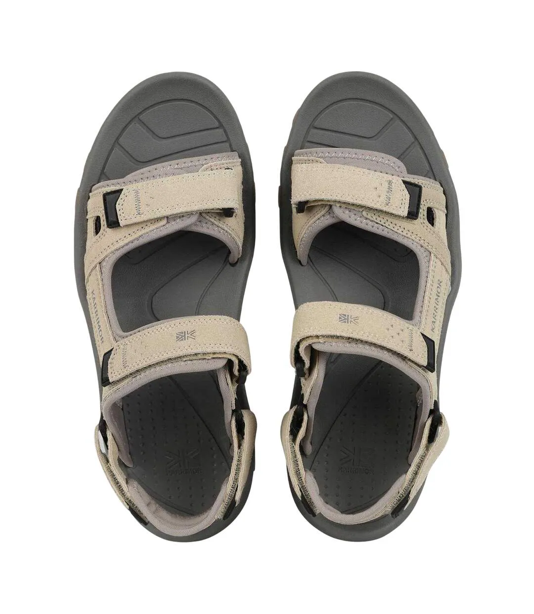 Sandales Motif/style Logo Antibes Homme Beige Karrimor-3