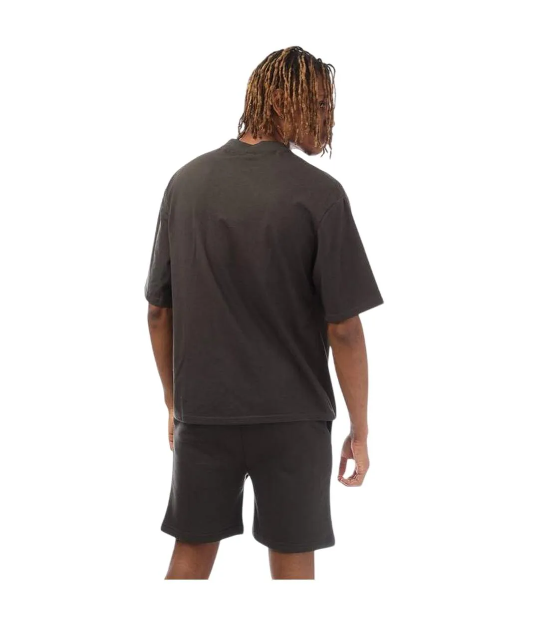T-shirt Motif/style Signature Homme Noir Hype-3