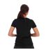 T-shirt Essentials Femme Noir Blanc Adidas-3
