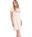 Chemise de nuit manches courtes SUMMER Lisca Cheek-1