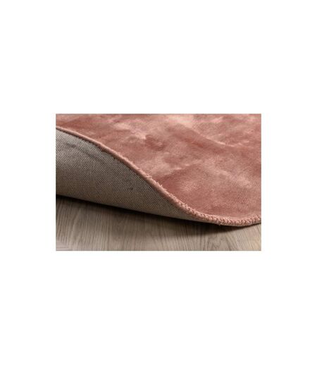 Tapis Déco Rond Indra 200cm Rose Poudré