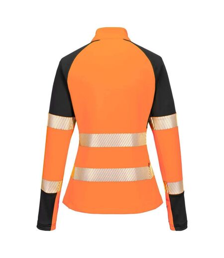 Sweat Pw3 Femme Orange Noir Portwest
