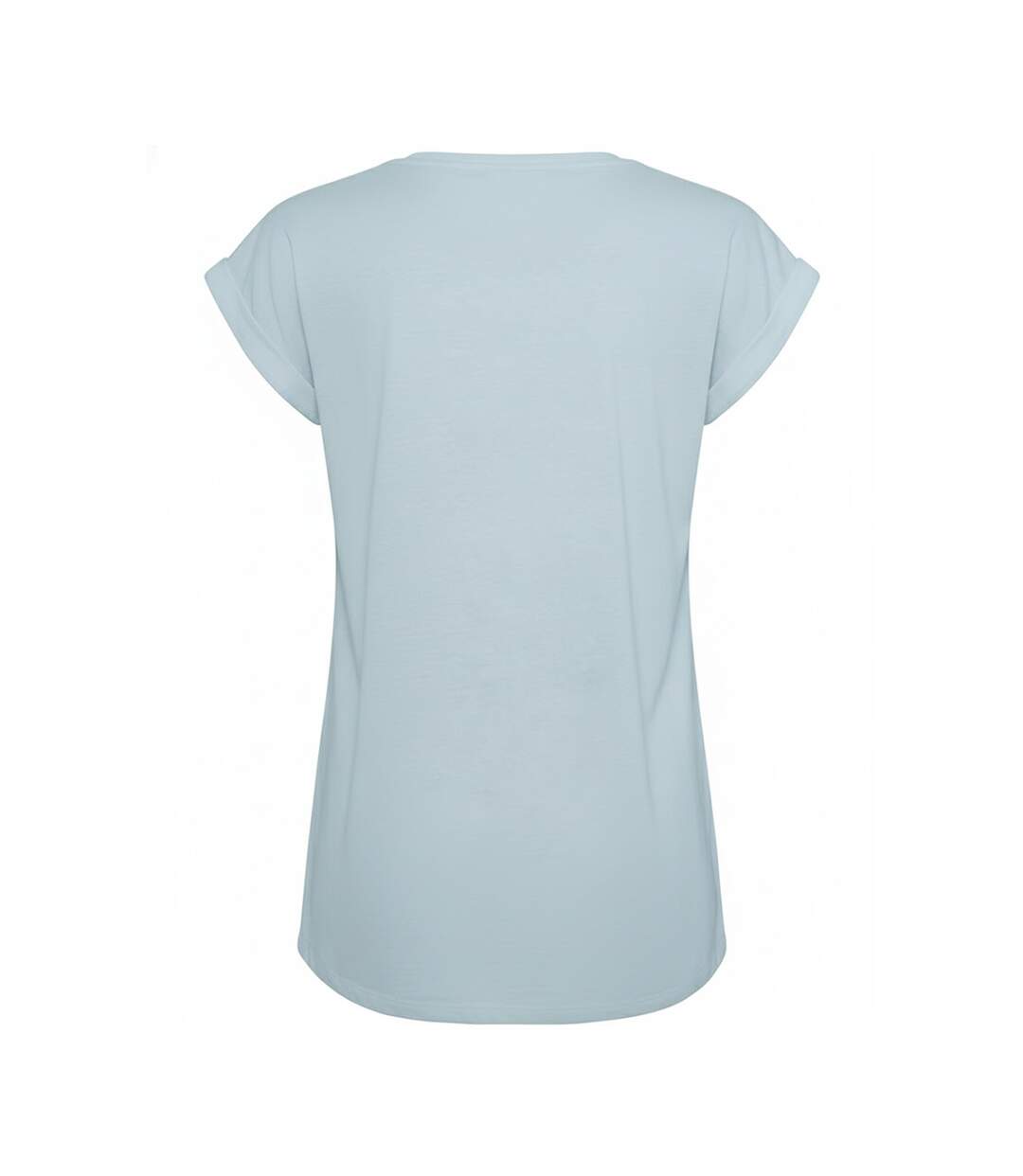 T-shirt Femme Bleu Poudre Build Your Brand-2