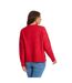 Sweat Motif/style Poche Femme Rouge Be You-3