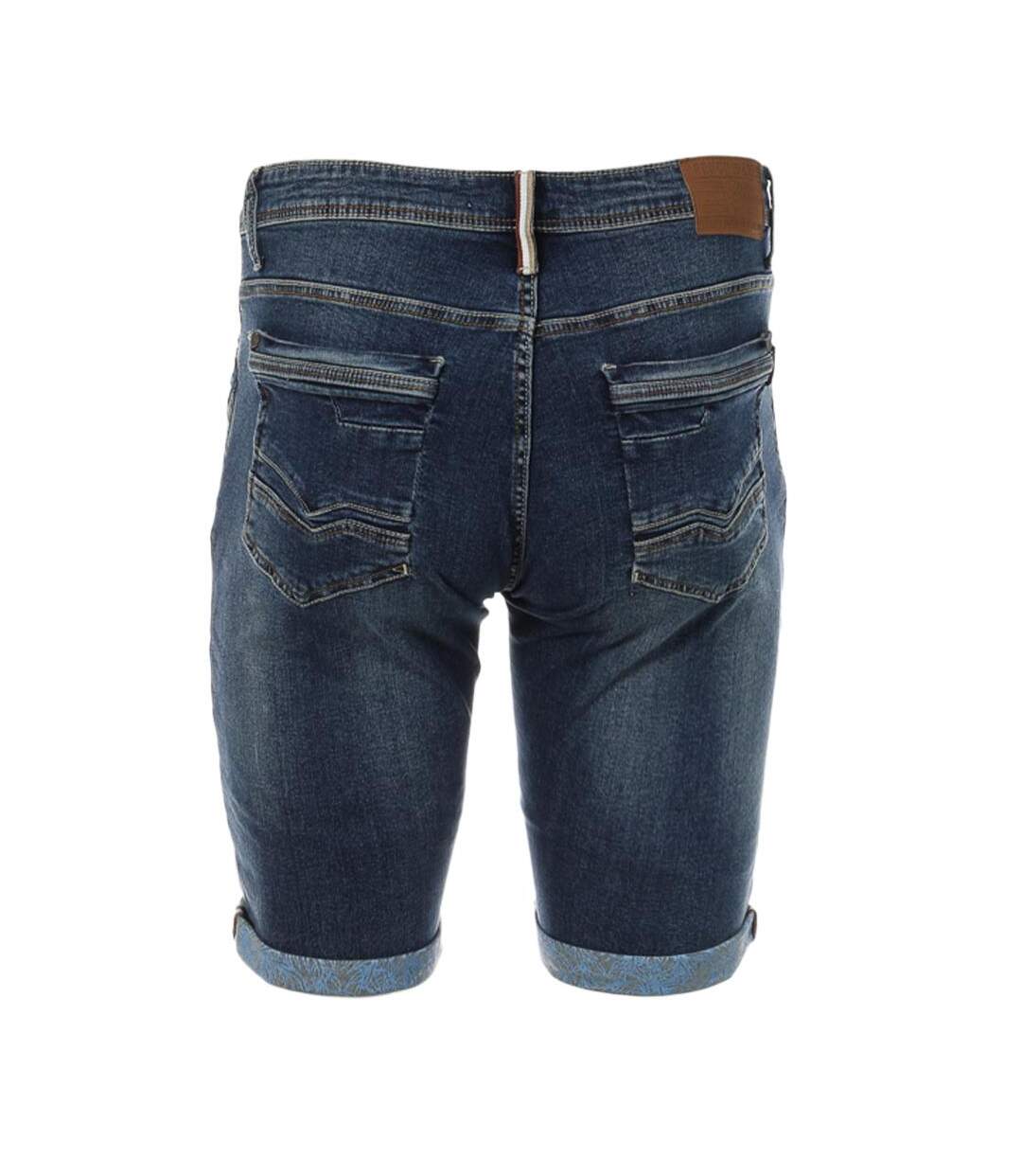 Short bleu homme bermuda rms26 stone-2