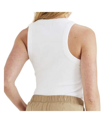 Débardeur Blanc Femme Dockers Rib Knit Tank - L