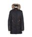 Womens/ladies Eternally Waterproof Parka Black Trespass-2