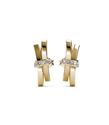 Boucles d'oreilles Luminous Bow, Cristal d'Autriche