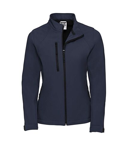 Russell Womens/Ladies Soft Shell Jacket (French Navy) - UTPC6331