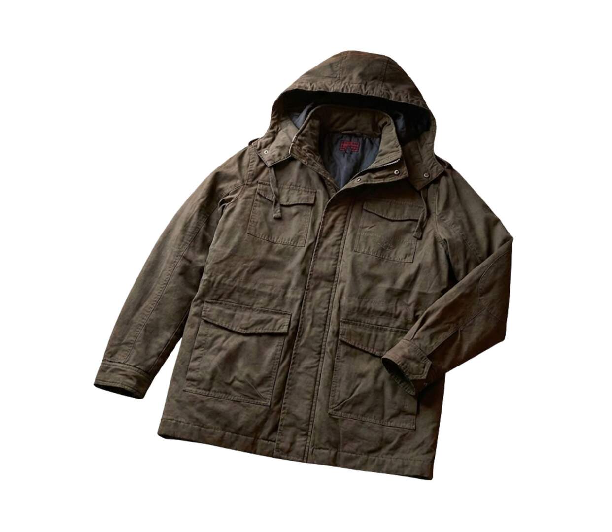 Parka en coton enduit NELSON1T-2