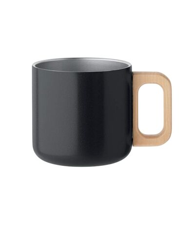 Acero double wall 350ml mug one size black MidOcean