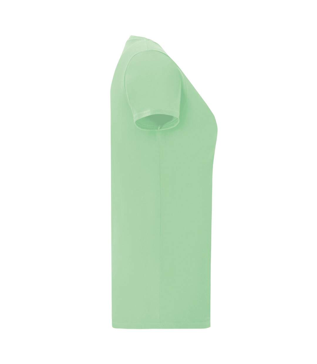 T-shirt Iconic Femme Vert Pâle Fruit Of The Loom-3