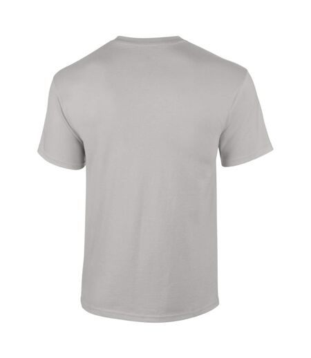 Gildan Mens Ultra Cotton Short Sleeve T-Shirt (Ice Gray) - UTBC475