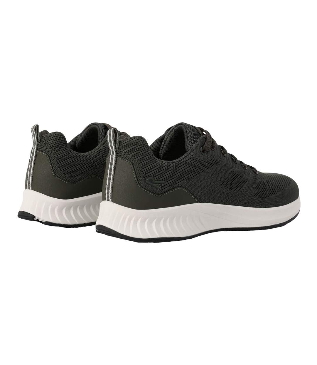 Mens Marine Sport Trainers Dark Khaki Regatta-2