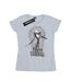 Disney Femme/Les femmes - T-shirt en coton Nightmare Before Christmas Bone Daddy (Les cauchemars avant Noël) (Gris sportif) - UTBI35505-1