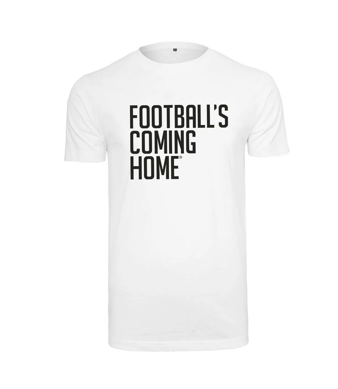 T-shirt Hommes Footballs Coming Home Blanc MerchCode-2
