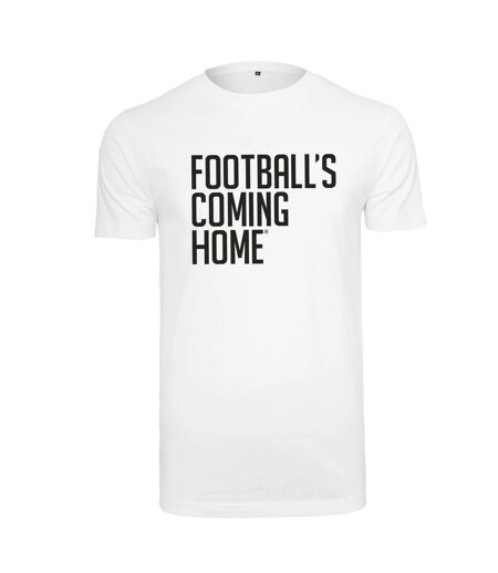 T-shirt Hommes Footballs Coming Home Blanc MerchCode