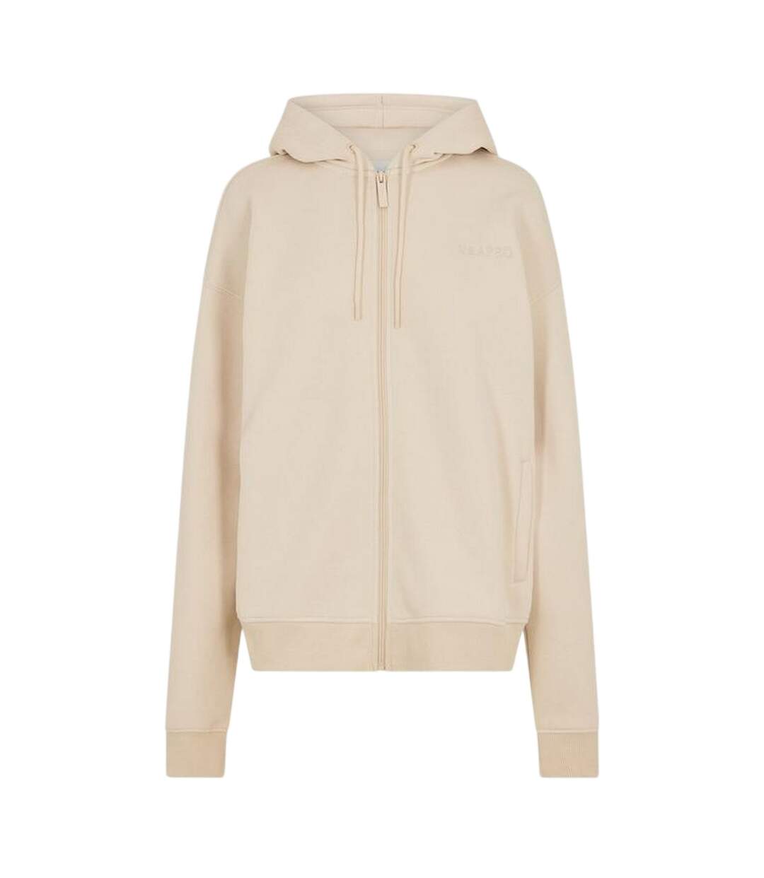 Veste À Capuche Femme Crème USA-2