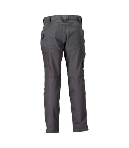 Pantalon De Travail Motif/style Blocs De Couleurs Customised Homme Gris Pierre Mascot