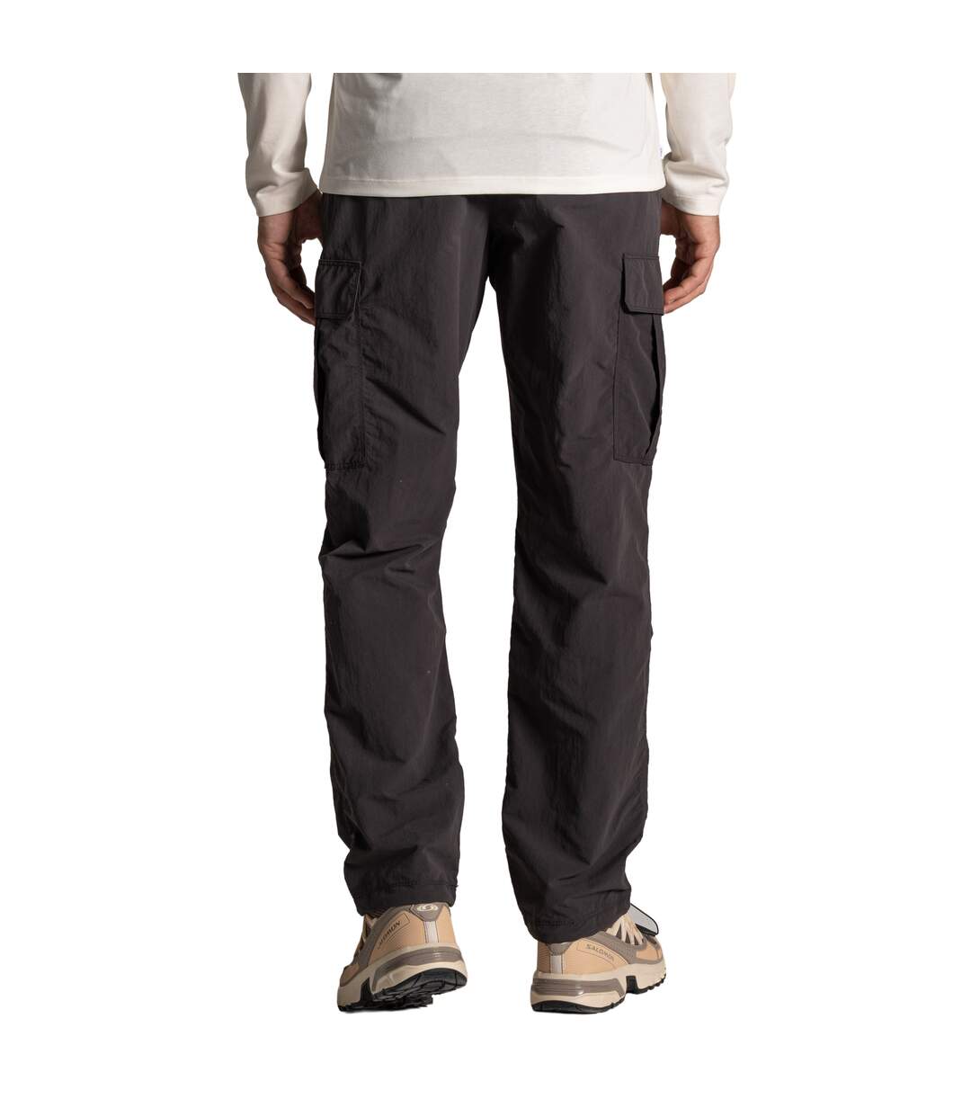 Pantalon Uni À Poches Homme Anthracite Craghoppers-3