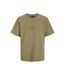 Mens Royal Denim Division T-shirt Aloe Green Jack And Jones-2