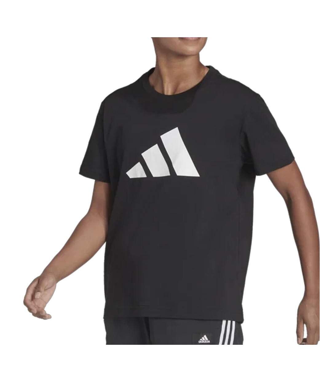 T-shirt Noir Femme Adidas HE0302 - M