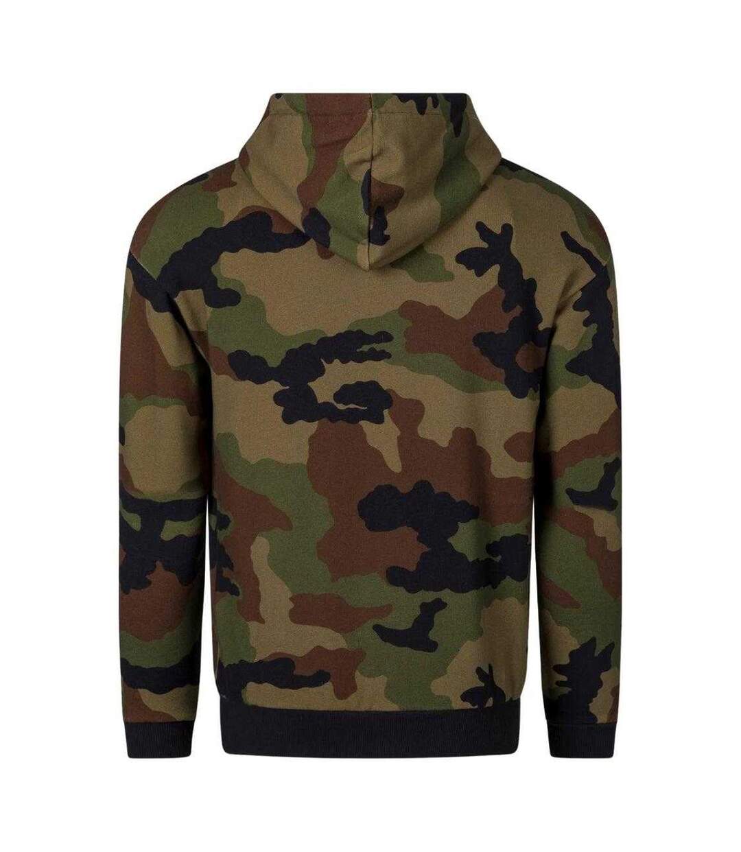 Veste À Capuche Motif/style Camouflage Homme Vert Moschino-2