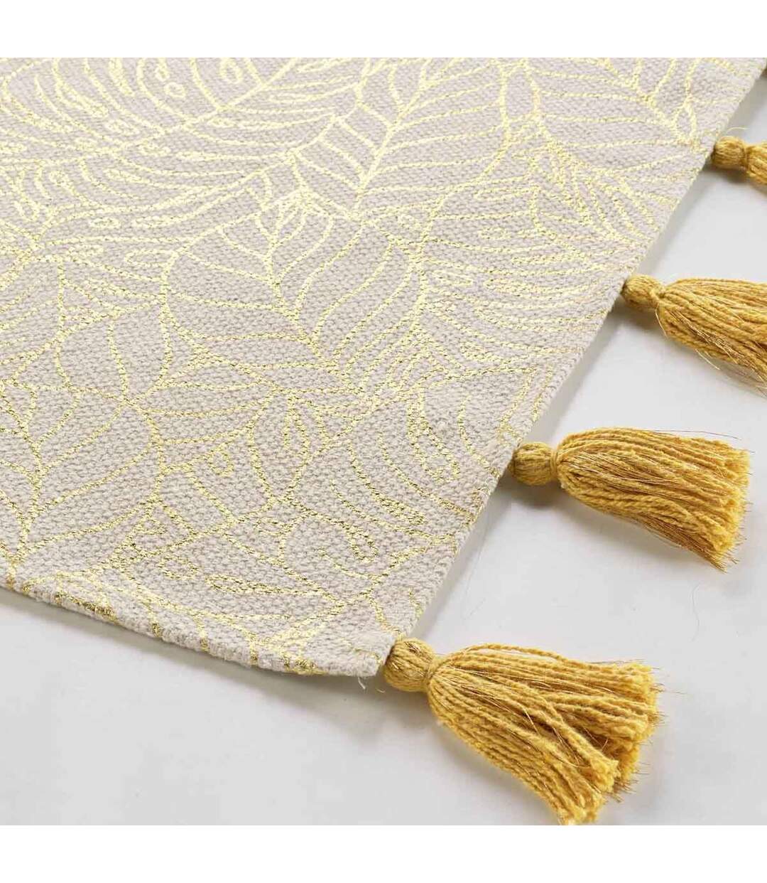 Tapis Déco Imprimé Solea 60x90cm Or-2