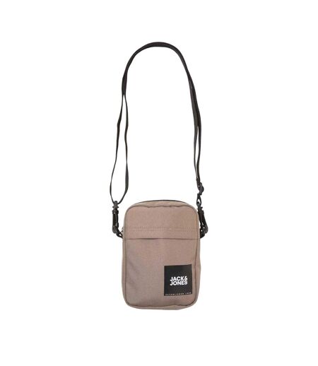 Mens Logo Crossbody Bag One Size Beige Jack And Jones