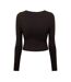 T-shirt Court Femme Marron Jack Wills-2