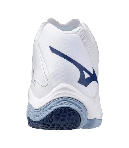 Baskets Wave Lightning Z8 Homme Blanc Bleu Mizuno