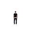 T-shirt Manches Courtes Homme Noir SikSilk-1